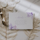 Search for violet invitations Floral