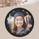Search for graduation stickers Black