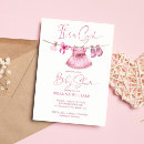 Search for pink booties baby shower invitations Mother to be