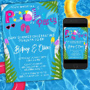 Search for pool baby shower invitations Modern