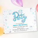 Search for electric blue invitations Modern