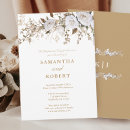 Search for white gold and green wedding invitations Calligraphy