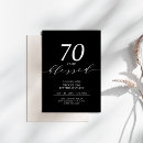 Search for to 70 years invitations Modern