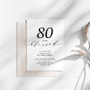 Search for 80 years invitations Typography