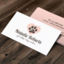 Search for furry business cards Dog walker