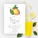 Search for lemon baby shower invitations Fruit