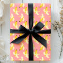 Search for banana wrapping paper Pink