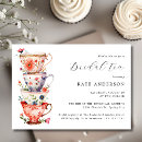Search for teas invitations Bridal brunch