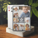 Search for eights playing cards Photo collage