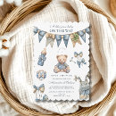 Search for blue denim baby shower invitations Modern