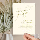 Search for love laughter happily ever after invitations Minimalist
