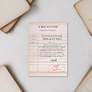 Search for library thank you cards Book lover