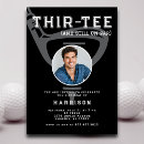 Search for golf 30th birthday invitations For him
