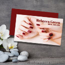 Search for manicure business cards Makeup artist