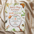 Search for bug party invitations Watercolor