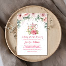 Search for is brewing baby girl shower invitations Watercolor