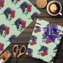 Search for black unicorn wrapping paper Fantasy