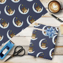 Search for crescent moon wrapping paper Stars