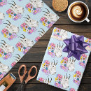 Search for mountains wrapping paper White