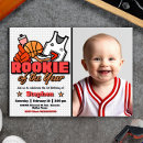 Search for rookie birthday invitations All star