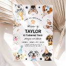 Search for puppy birthday invitations Kids birthday party