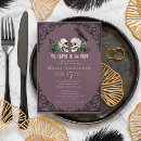 Search for til death do us party invitations Purple