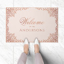 Search for pink doormats Rose gold