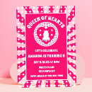 Search for vintage alice in wonderland birthday invitations Queen of hearts