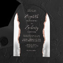 Search for rose gold and grey wedding invitations Modern