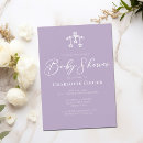 Search for violet baby pregnancy invitations Chic