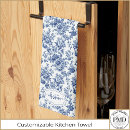 Search for vintage floral tea towels Toile de jouy
