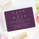Search for royal purple save the dates Mis quince anos