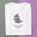 Search for moon and stars tshirts Watercolor
