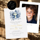 Search for foil first communion invitations Gold