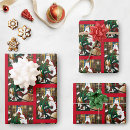 Search for magical christmas wrapping paper Santa claus