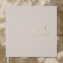 Search for elegant wedding guest books Simple