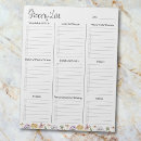 Search for grocery list notepads Floral