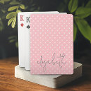 Search for dot playing cards Girly