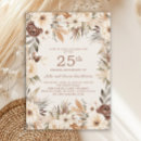 Search for autumn wedding anniversary invitations Boho
