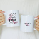 Search for cancer inspirational mugs Encouragement