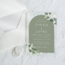 Search for leaf wedding invitations Modern