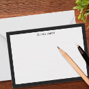 Search for business monogram postcards Minimalist