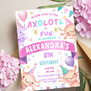 Search for salamander invitations Axolotl party
