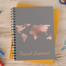 Search for travel notebooks Rose gold
