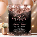 Search for gold disco ball invitations Party