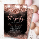 Search for disco ball birthday invitations Celebration