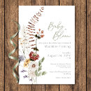 Search for baby in bloom invitations Boho chic