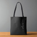 Search for black and white tote bags Elegant