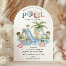 Search for splish splash bash birthday invitations Summer