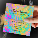Search for paint splatter business cards Hair stylist